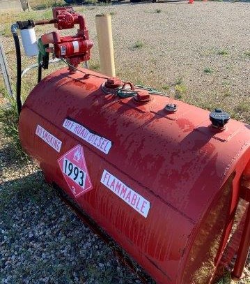 Fill-Rite Fuel Transfer Pump and Fuel Tank (Diesel)